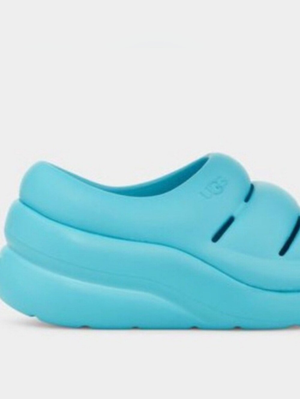 UGG Sport YEAH  Foam Clog in Bright Turquoise NWT NWB